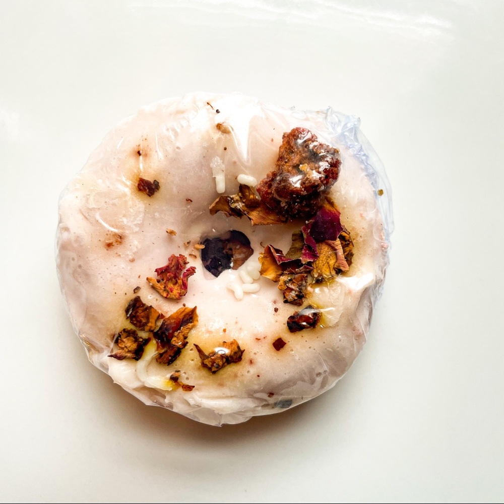 CLEARANCE Handmade Donut Themed Rose Berry Bomb
